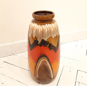 Vase vintage fat lava